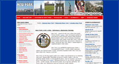 Desktop Screenshot of newyorkonline.cz